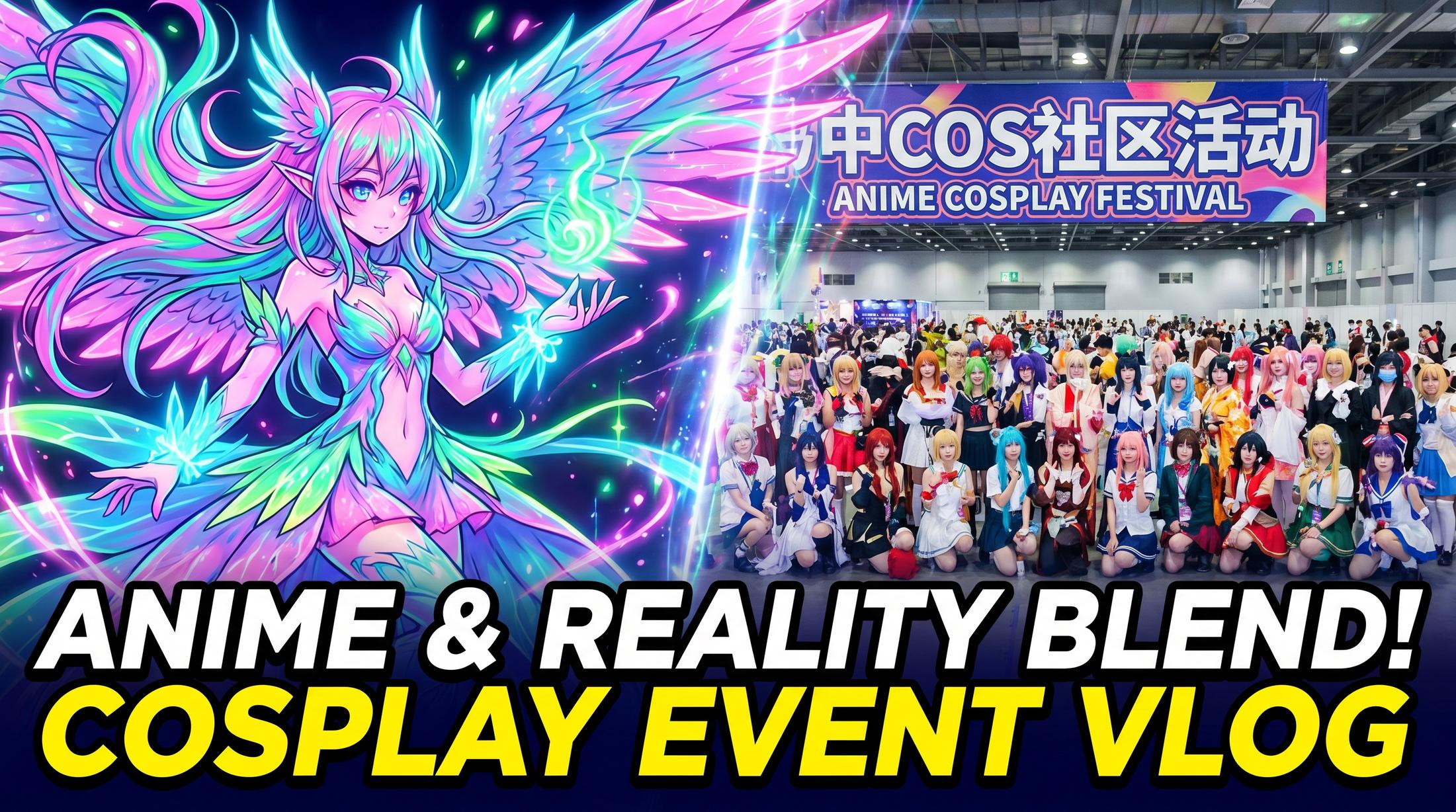 同性男gv二次元：漫展Cosplay活动合影